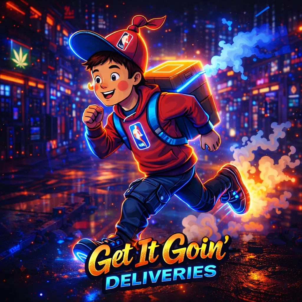 Get It Goin' Deliveries mascot